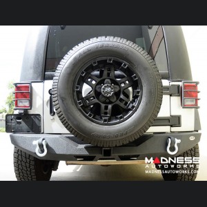 Jeep Wrangler Jk Stubby Rear Bumper Full Length Steel Rs